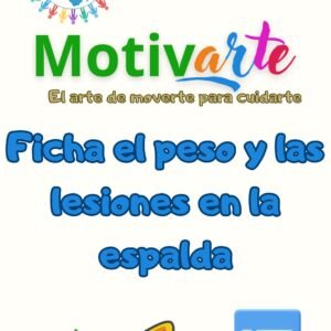 El peso y las lesiones en espalda